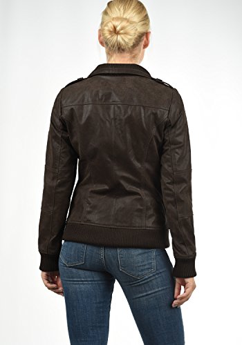 DESIRES Fame Lederjacke Tabacco - 5