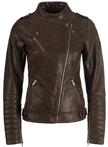 DESIRES Zalla Lederjacke Tabacco - 2
