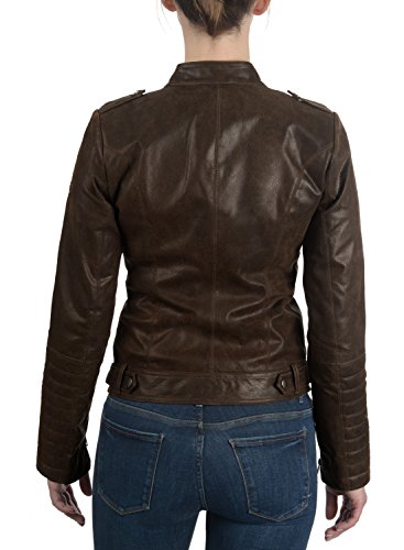 DESIRES Zalla Lederjacke Tabacco - 6