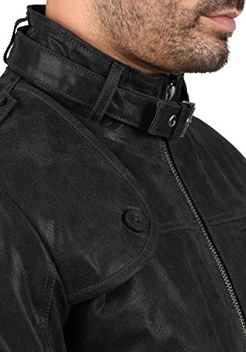 SOLID Ash Lederjacke, Farbe:Black - 5