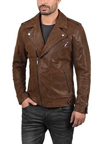 SOLID Mash Lederjacke, Cognac (5048) - 2