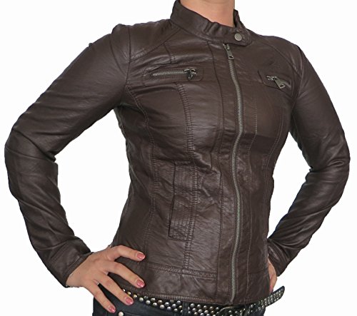 ONLY Damen Jacke Bandit Pu Biker - 2