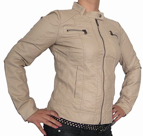 ONLY Damen Jacke Bandit Pu Biker - 4