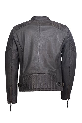 Gipsy Herren Lederjacke Chesney S 17 SF LONTV antrazit (XXL) - 3