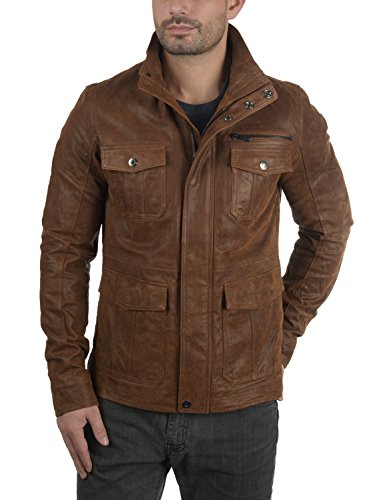 SOLID Lash Lederjacke, Größe:L;Farbe:Cognac (5048) - 3