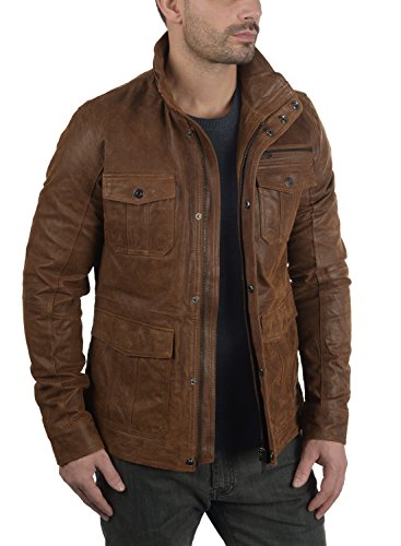 SOLID Lash Lederjacke, Größe:L;Farbe:Cognac (5048) - 4