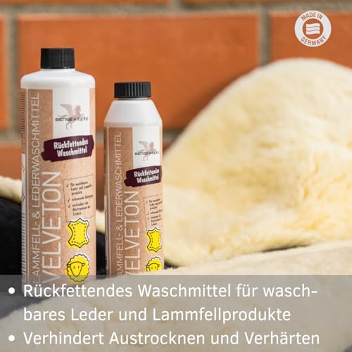 B&E Velveton Lammfell- & Lederwaschmittel 500 ml - 2