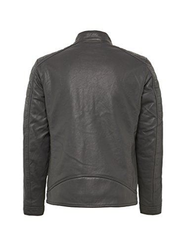 TOM TAILOR Bikerjacke aus Lederimitat Iron drak Grey - 6