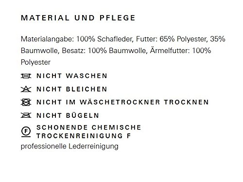 BOSS Herren Lederjacke Echtleder Jeeper // Braun - 4