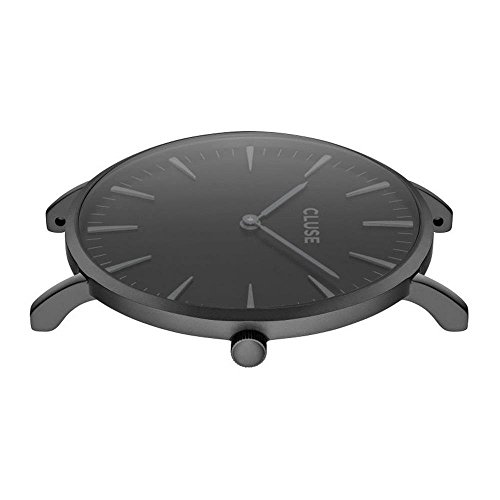 Cluse Damen Armbanduhr Analog Quarz Edelstahl, schwarz, CL18111 - 3
