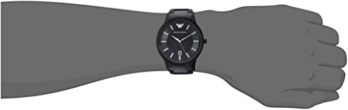 Emporio Armani Herren Analog Quarz Uhr mit Edelstahl Armband AR11079 - 2
