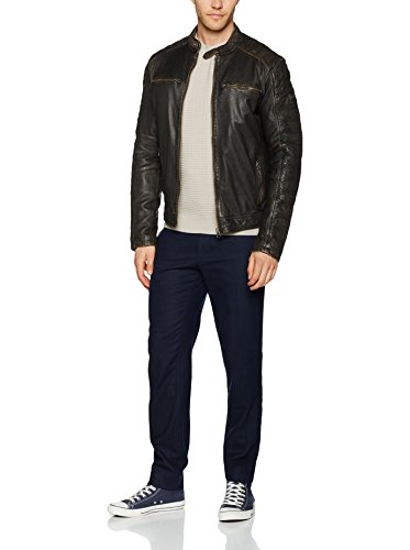 Bruno Banani Lederjacke carbon DE 50 - 3