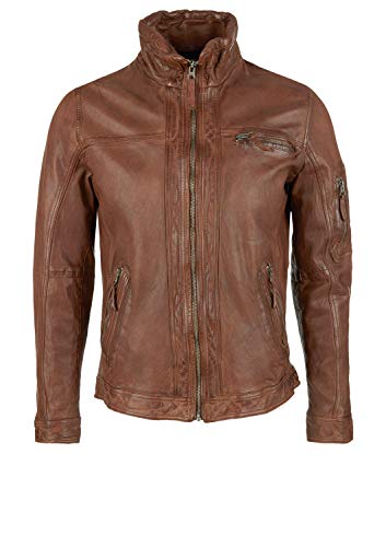 s.Oliver Herren Lederjacke im Vintage-Style - 4