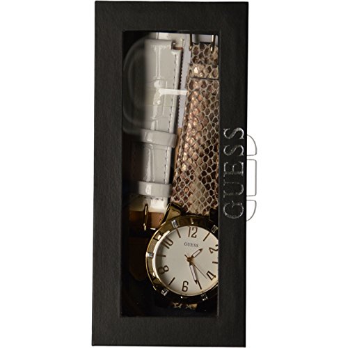Guess Damen Analog Quarz Uhr mit Leder Armband W0214L1 - 6