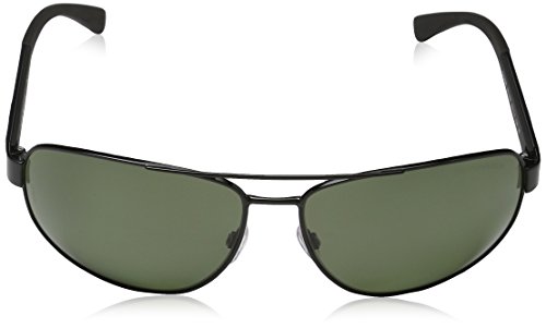 Emporio Armani Unisex Sonnenbrille EA2036, Schwarz (Black 30149A), X-Large (Herstellergröße: 64) - 2