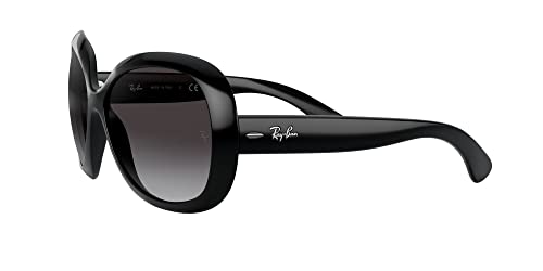 Ray Ban Unisex Sonnenbrille Jackie Ohh II, Gr. X-Large (Herstellergröße: 60), Schwarz (Gestell: Schwarz, Gläser: Grau Verlauf 601/8G) - 3