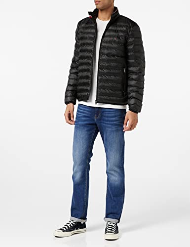 Tommy Hilfiger Herren Jacke Übergangsjacke, Schwarz (Black), XXL - 3