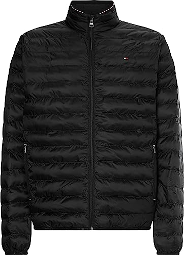 Tommy Hilfiger Herren Jacke Übergangsjacke, Schwarz (Black), XXL - 6