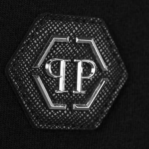 Philipp Plein PP Tape Logo Long Sleeve Shirt Sweatshirt Pulli Sweater Jumper Pullover (as3, alpha, m, regular, regular) - 2
