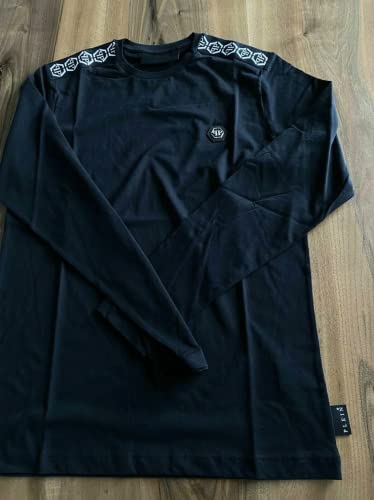 Philipp Plein PP Tape Logo Long Sleeve Shirt Sweatshirt Pulli Sweater Jumper Pullover (as3, alpha, m, regular, regular) - 7