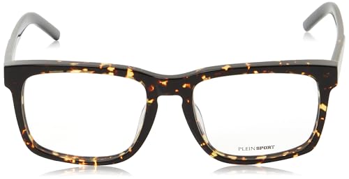 PHILIPP PLEIN SPORT Herren Vsp019 Sonnenbrille, Schwarz/Ochre Havanna, 56 - 2