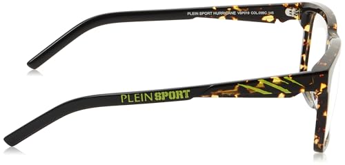 PHILIPP PLEIN SPORT Herren Vsp019 Sonnenbrille, Schwarz/Ochre Havanna, 56 - 3