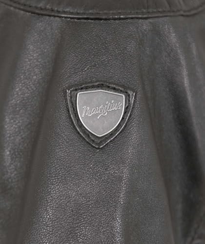 Gipsy - Damen Lederjacke Kapuze Lammnappa schwarz Natur gegerbt Größe XXL - 7