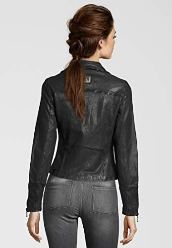 Freaky Nation Lederjacke PARADI mit Reverskragen Damen - 4