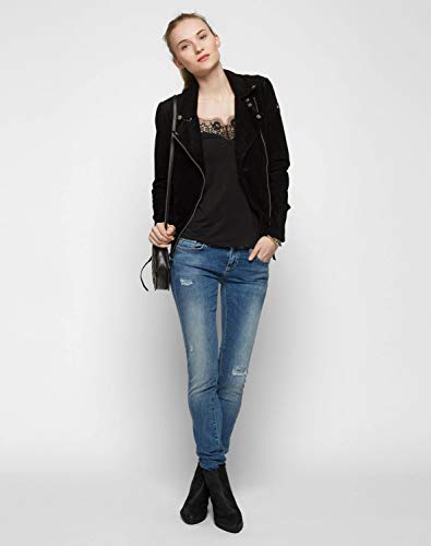 Freaky Nation Damen Taxi Driver Jacke, Schwarz (Black 9000), Small (Herstellergröße: S) - 4