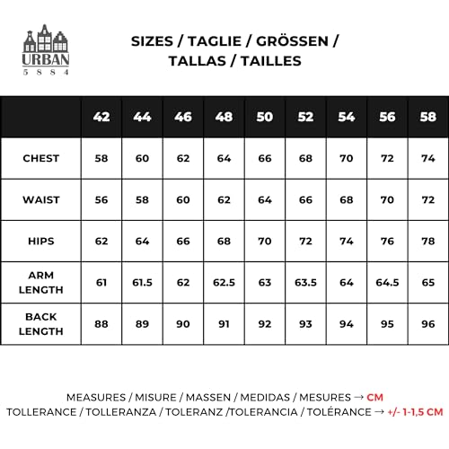 URBAN 5884 Damen Lederjacke für Übergrößen KATE, Mantel für die kurvige Figur aus echtem Lammfell, strapazierfähige Lederjacke, geeignet für die Zwischensaison, Cognac, 48 - 4