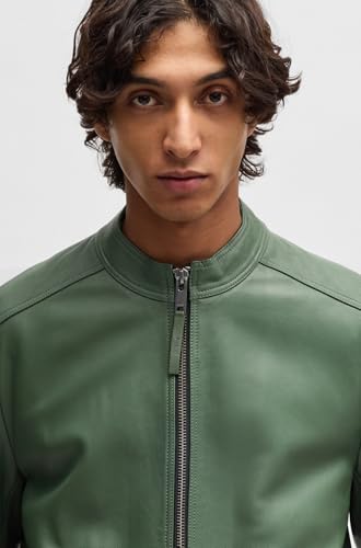 HUGO Lokis 3 10257422 Leather Jacket M - 3