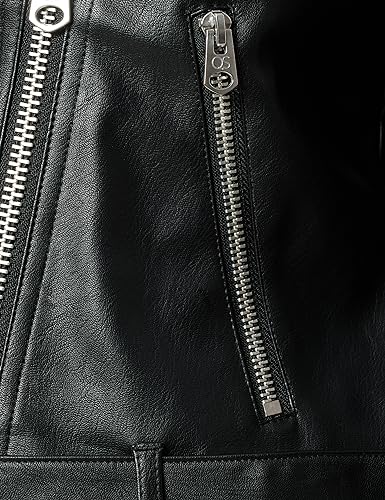 s.Oliver Q/S by Damen Jacke Fake Leather GREY/BLACK M - 4
