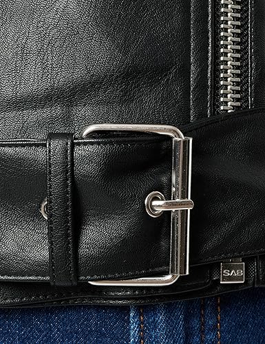 s.Oliver Q/S by Damen Jacke Fake Leather GREY/BLACK M - 5