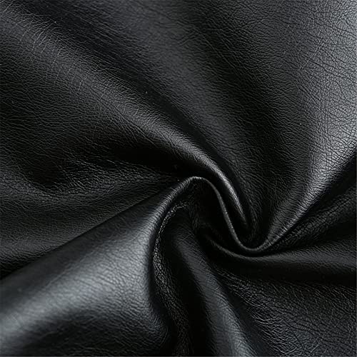 Lederjacke Damen Schwarz Biker - Damen-Jacken Softshell - Übergangsjacke Xxl Jacke Übergangsjacke Kurze Lederjacken Kunstleder Bomberjacke Casual Mit Reißverschluss Coat Bikerjacke - 7