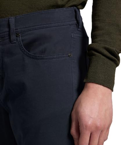 Baldessarini Herren 5-Pocket Hose Jack Regular Fit Baumwoll-Stretch Flachgewebe, dunkelblau - 4