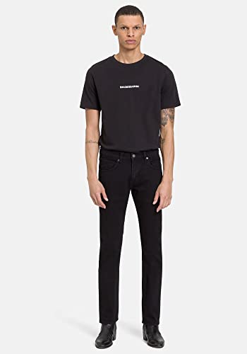 Baldessarini Herren Jeans John Slim Fit Stretch Denim Movimento, Black Denim - 3