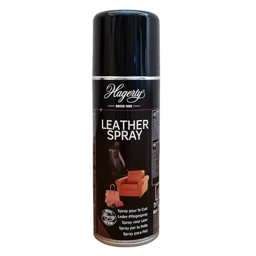 Hagerty Leather Spray 200 ml I Effizientes Leder-Schutz-Spray für die Reinigung und Pflege von Leder I Lederreiniger für Möbel, Taschen, Gürtel, Jacken, Accessoires, Sitze, Motorrad, Kleidung, uvm. - 6