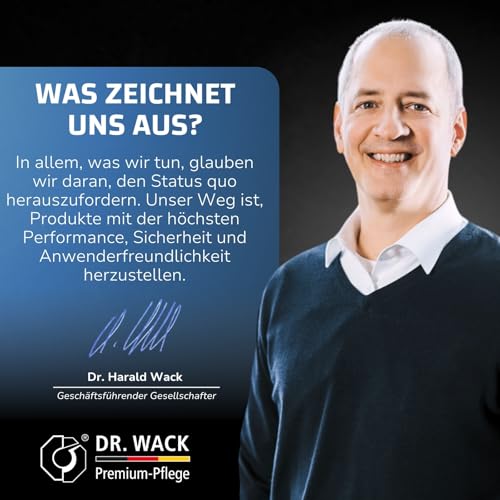 DR. WACK - A1 Lederreiniger für Auto 250 ml - porentiefe & schonende Reinigung Autoinnenraum - gründliche Entfernung von Schmutz & Flecken - für Glatt- & Kunstleder - Hochwertige Autopflege - 7
