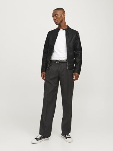 JACK & JONES Male Kunstlederjacke Kunstlederjacke - 5