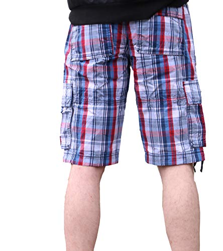 Rhode Island Herren Bermuda Cargo Shorts Hose Cargohose Größe W33 - 2