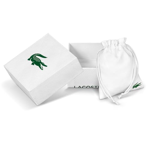 Lacoste Gliederarmband für Herren Kollektion METROPOLE in Edelstahl Verziert mit Petit-Piqué-Muster - 2040117 - 7
