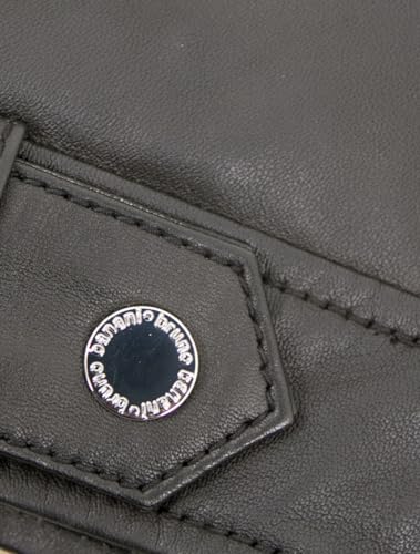 bruno banani - Herren Lederjacke Kapuze Lammnappa schwarz - 8