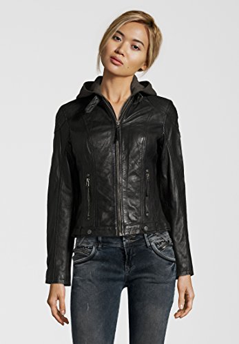 Mauritius Cacey LEGV Frauen Lederjacke schwarz S 100% Leder Basics, Biker, Casual Wear - 2