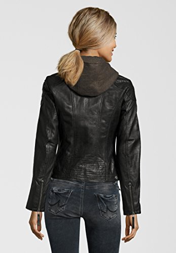 Mauritius Cacey LEGV Frauen Lederjacke schwarz S 100% Leder Basics, Biker, Casual Wear - 4