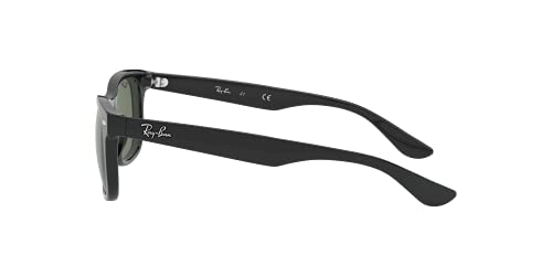 Ray Ban Unisex Sonnenbrille NEW WAYFARER JUNIOR, Herstellergröße: 47, Schwarz - 2