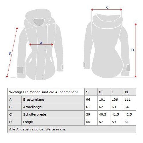 TRISENS Damen Lederjacke PU - 6