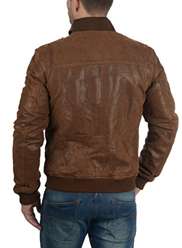 SOLID Dash Lederjacke Cognac - 5