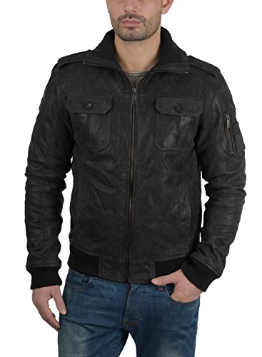 SOLID Fash Lederjacke schwarz - 4
