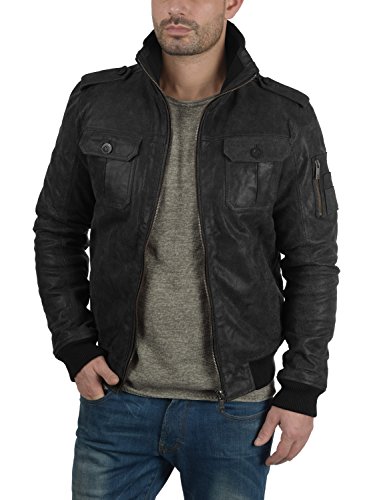 SOLID Fash Lederjacke schwarz - 5