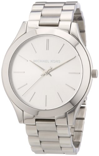 Michael Kors Damen-Armbanduhr Slim Runway Analog Quarz Edelstahl MK3178 -